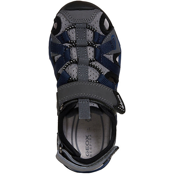 Schuhe Klassische Sandalen GEOX Klassische Sandalen BOREALIS für Jungen dunkelgrau