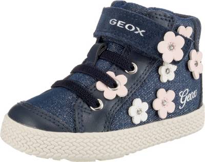 Sneakers High für Mädchen, gepunktet, GEOX Sneakers Sneakers High für Mädchen, gepunktet, GEOX Sneakers