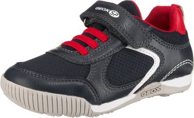 GEOX, Halbschuhe NEKKAR BOY für Jungen, blaurot GEOX, Halbschuhe NEKKAR BOY für Jungen, blaurot