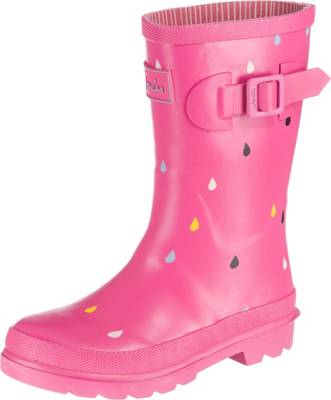 Gummistiefel Pink Raindrops für Mädchen