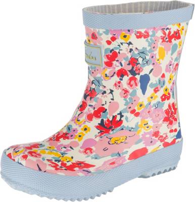Baby Gummistiefel White Ditsy für Mädchen