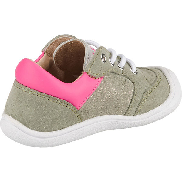 Schuhe Schnürschuhe VADO Lauflernschuhe SNEAK für Mädchen grün