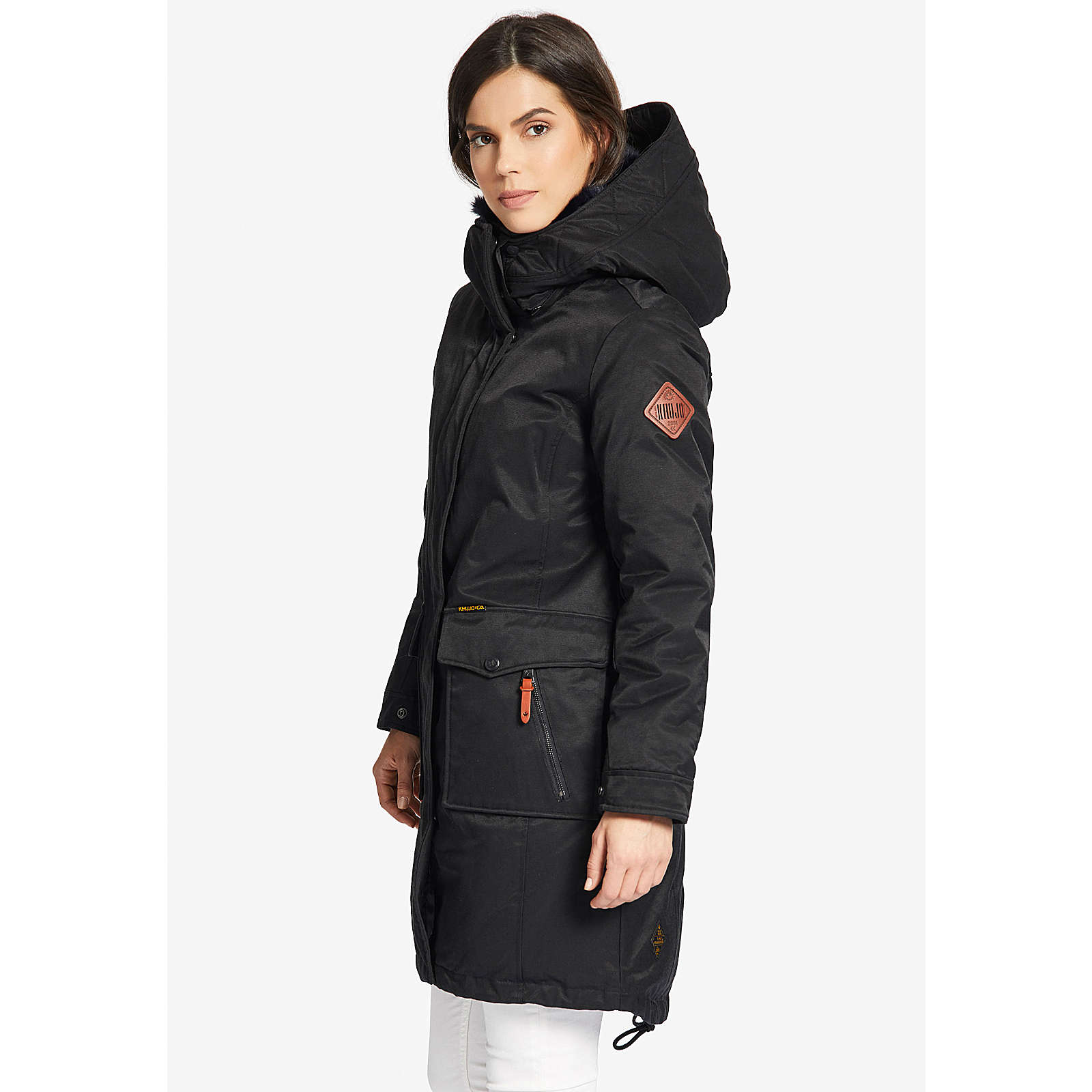 khujo Mantel VITTORIA Wintermäntel schwarz Damen Gr. 40/42 khujo Mantel VITTORIA Wintermäntel schwarz Damen Gr. 40/42