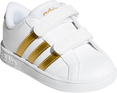 adidas Sport Inspired, Baby Sneakers BASELINE CMF, gold/weiß adidas Sport Inspired, Baby Sneakers BASELINE CMF, gold/weiß