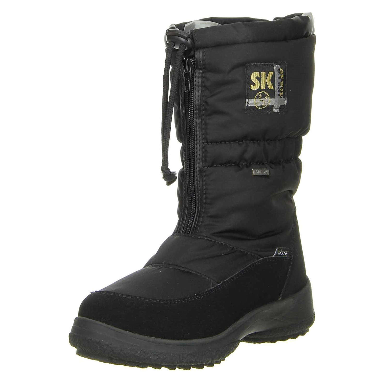 Vista Damen Winterstiefel Winterboots Eiskrallen schwarz schwarz Damen Gr. 42 Vista Damen Winterstiefel Winterboots Eiskrallen schwarz schwarz Damen Gr. 42