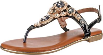 Neueste BUFFALO Damen Schuhe Esra T Steg Sandalen Rosegold Neueste BUFFALO Damen Schuhe Esra T Steg Sandalen Rosegold