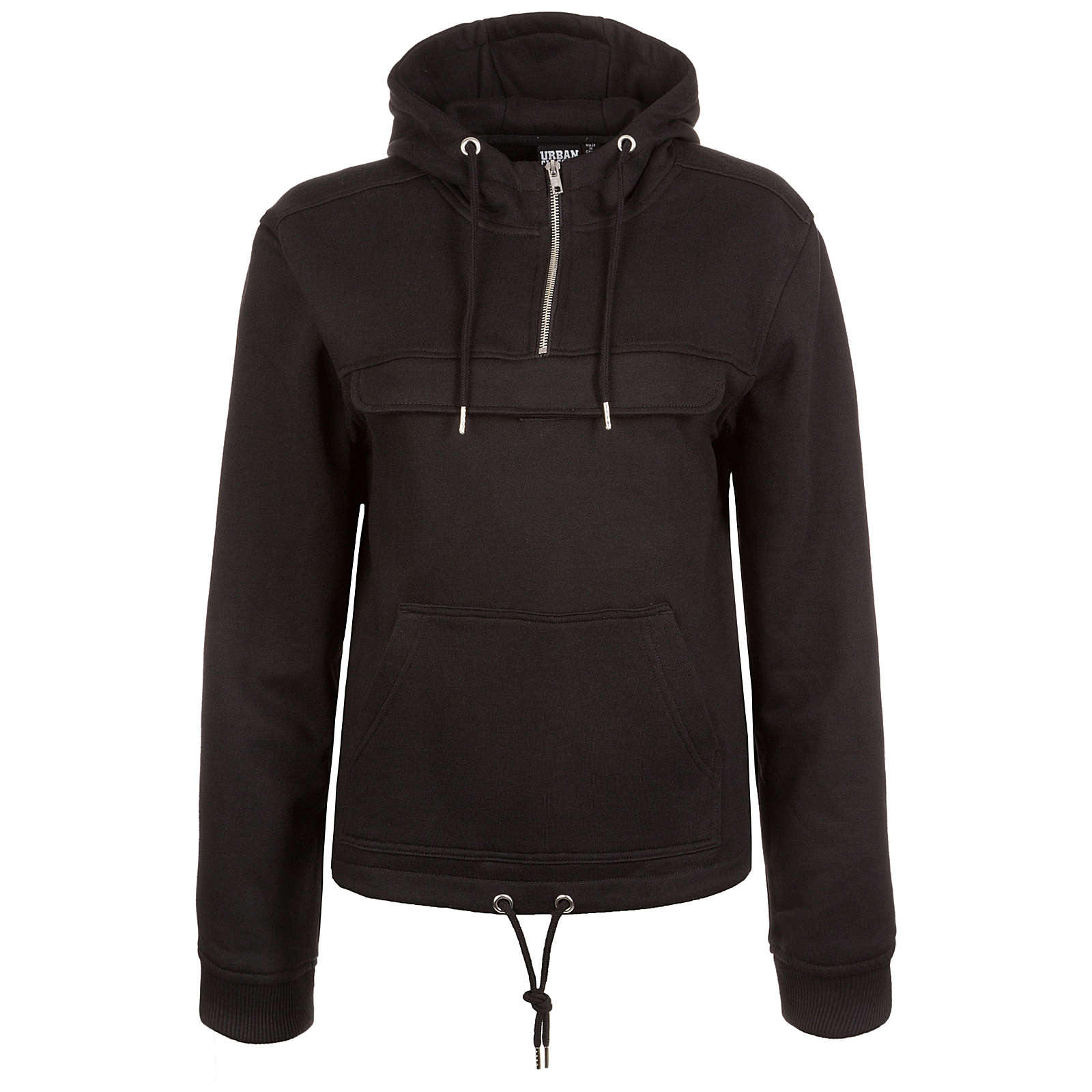 Urban Classics Sweat Pull Over Kapuzenpullover Damen schwarz Damen Gr. 32 Urban Classics Sweat Pull Over Kapuzenpullover Damen schwarz Damen Gr. 32