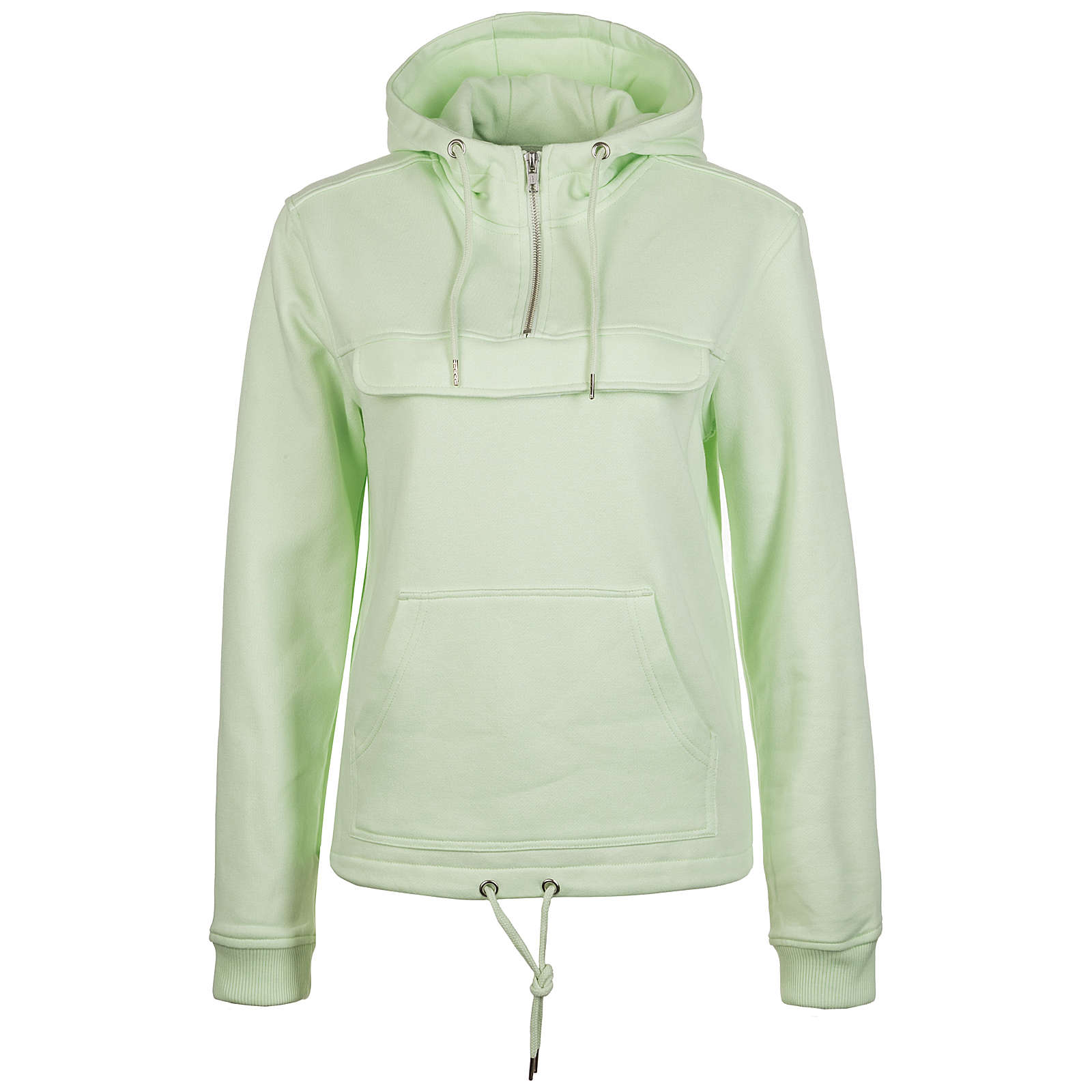 Urban Classics Sweat Pull Over Kapuzenpullover Damen mint Damen Gr. 40 Urban Classics Sweat Pull Over Kapuzenpullover Damen mint Damen Gr. 40