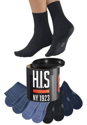 H.I.S Socken (8 Paar) Jeanstöne in der Geschenkdose 2