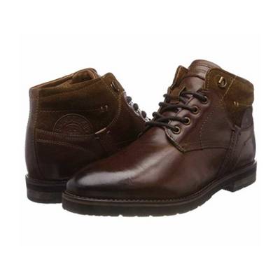 Stiefel braun Schnürstiefeletten 2