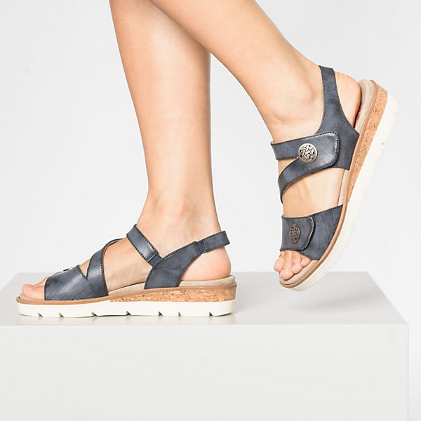 Relife, Keilsandaletten, blau Gute Qualität beliebte Schuhe Relife, Keilsandaletten, blau Gute Qualität beliebte Schuhe