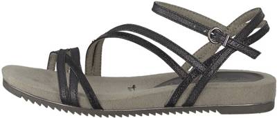 tamaris riemchensandalen schwarz