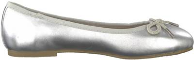tamaris ballerina weiß silber