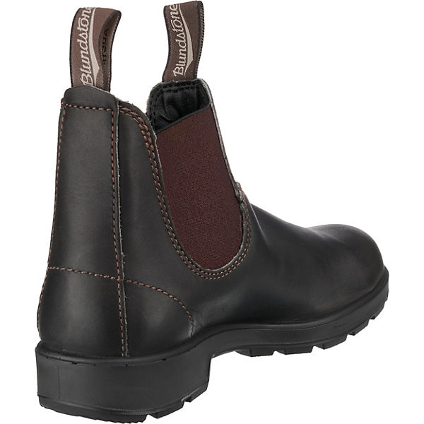Schuhe Chelsea Boots Blundstone 500 Stout Brown Leather (500 Series) Chelsea Boots dunkelbraun