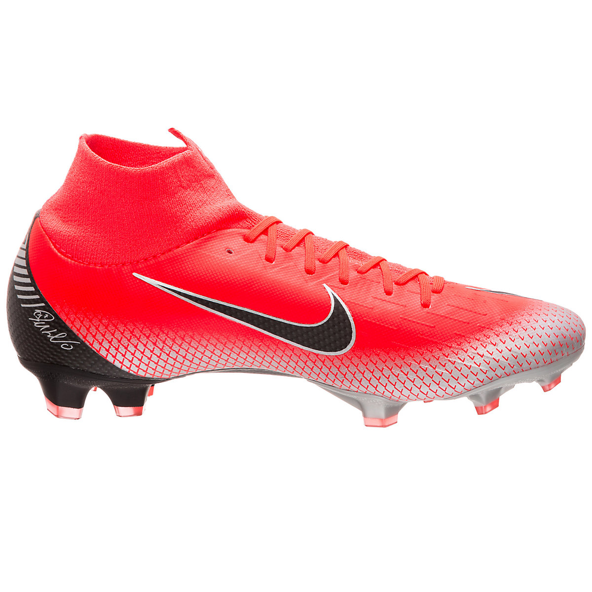 Hosen bei outfitter im fußballbekleidung shop | versandkostenfrei ab 40€ (at 60€) kauf auf rechnung 100 tage retourenrecht Cr7 Fußballschuhe Schwarz : Nike Performance, Mercurial Superfly VI Pro CR7 FG ...