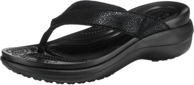 crocs, Reviva Flip BlkSGy Zehentrenner, schwarzgrau crocs, Reviva Flip BlkSGy Zehentrenner, schwarzgrau
