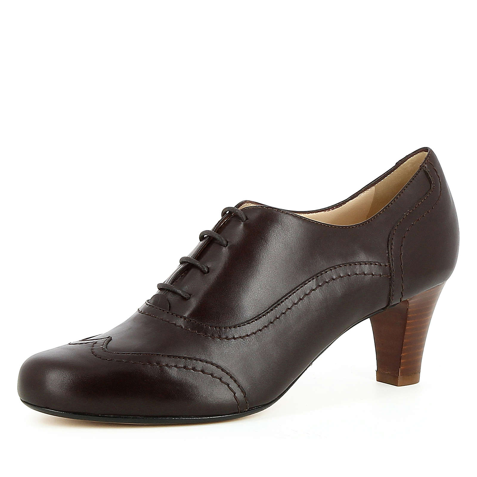 Evita Shoes Damen Pumps GIUSY Schnürpumps dunkelbraun Damen Gr. 36 Evita Shoes Damen Pumps GIUSY Schnürpumps dunkelbraun Damen Gr. 36