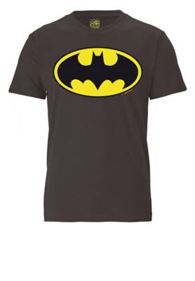 Logoshirt T-Shirt mit coolem Batman-Logo T-Shirts