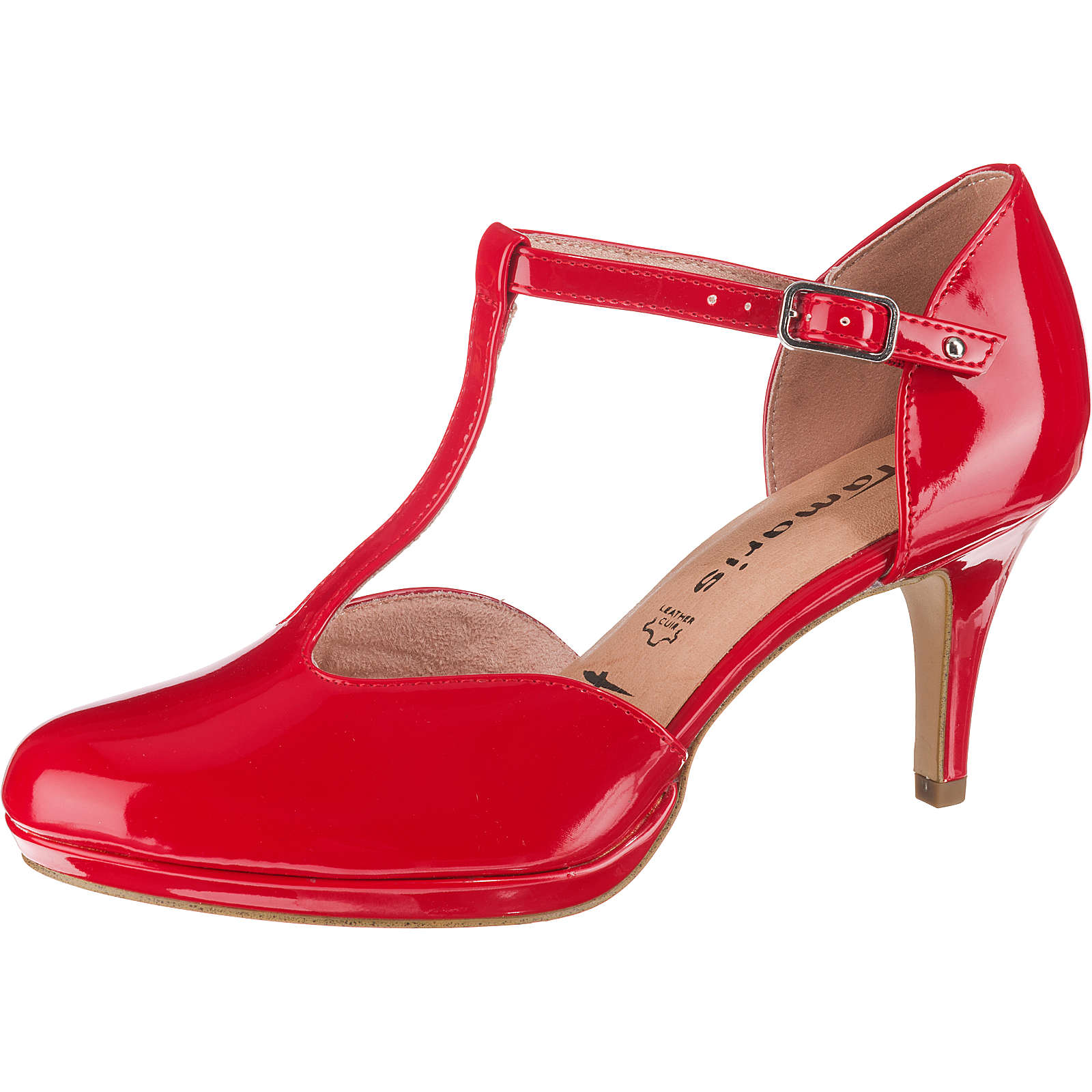 Tamaris Spangenpumps rot Damen Gr. 40 Tamaris Spangenpumps rot Damen Gr. 40