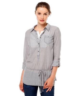 SOCCX Tunika-Bluse gestreift Tuniken