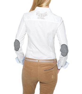 SOCCX Bluse aus Baumwolle mit Artworks Langarmblusen 2