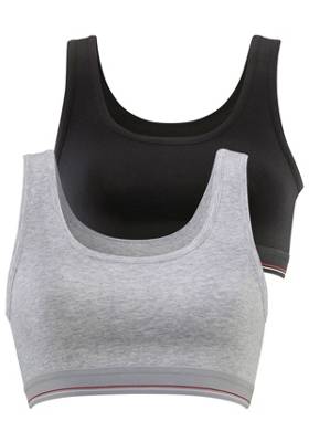 H.I.S Bustiers (2 Stück) »Cotton made in Africa« Bustiers