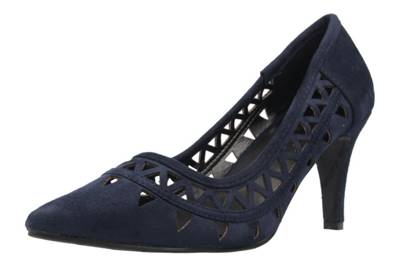 Andres Machado, Pumps AM5183, blau mirapodo
