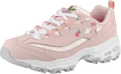 Skechers Dlites Bright Blossoms Sneakers Low Rosa Mirapodo