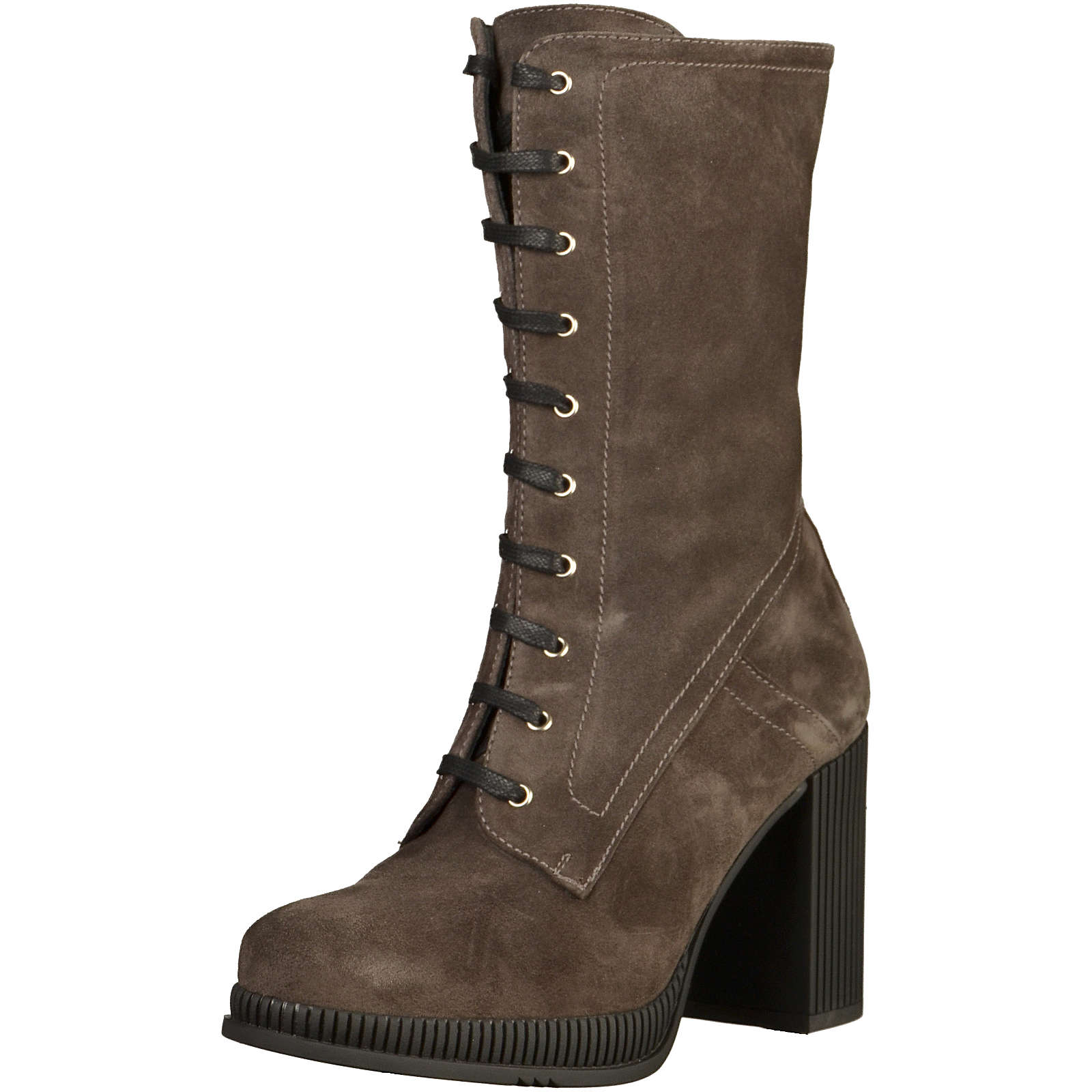 Gadea Stiefel Schnürstiefel dunkelgrau Damen Gr. 38 Gadea Stiefel Schnürstiefel dunkelgrau Damen Gr. 38
