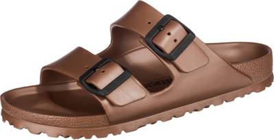 BIRKENSTOCK, Arizona Eva Schmal Pantoletten, kupfer BIRKENSTOCK, Arizona Eva Schmal Pantoletten, kupfer