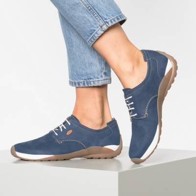 Hummel Nubuk Lack Schnürschuh K