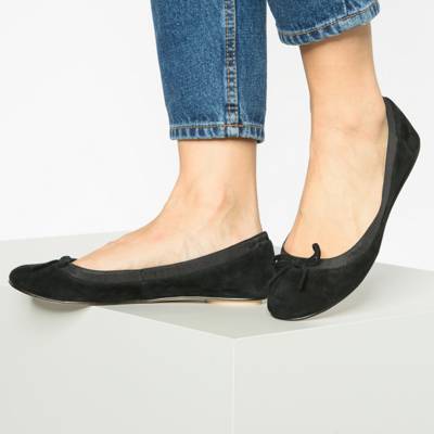 BUFFALO, Annelie Klassische Ballerinas, Schwarz | Mirapodo