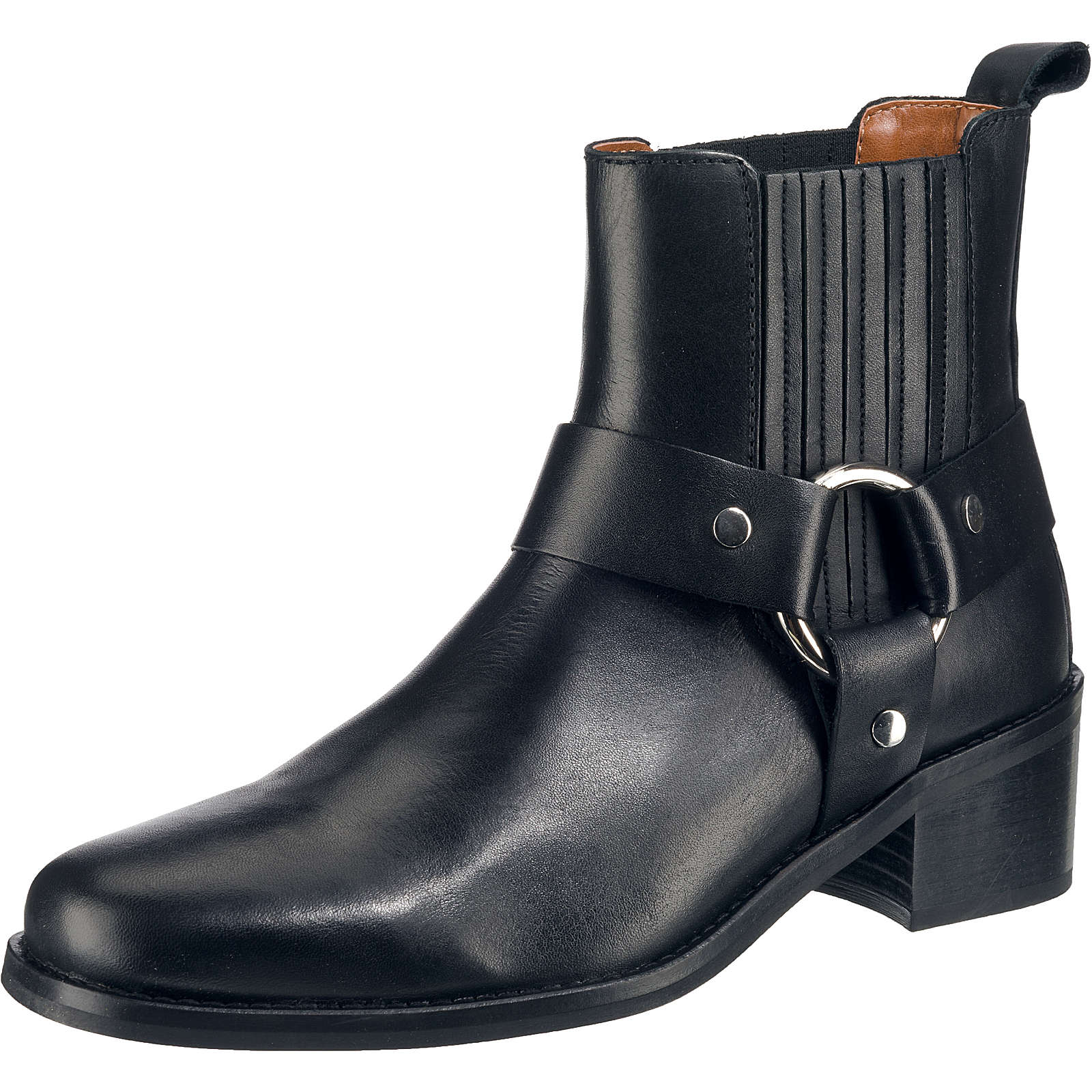 BULLBOXER Biker Boots schwarz Damen Gr. 37 BULLBOXER Biker Boots schwarz Damen Gr. 37