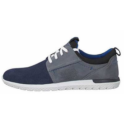 Schnürschuhe blau 2