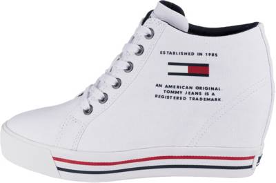 tommy jeans wedge sneakers