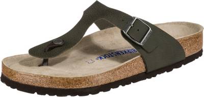 birkenstock gizeh weichbettung pecan