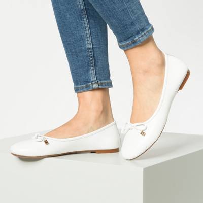 Klassische Leder Ballerinas 2