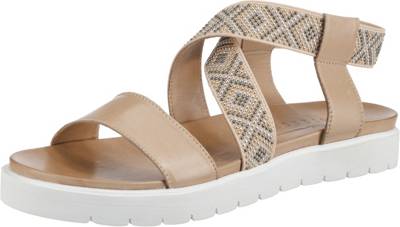 Leder Riemchensandalen