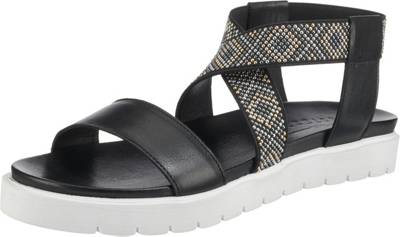 Leder Riemchensandalen