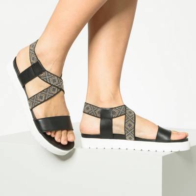 Leder Riemchensandalen 2