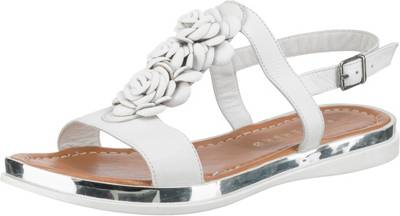 Leder T-Steg-Sandalen