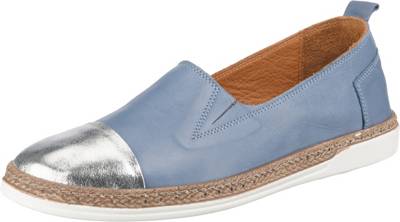 Leder Espadrilles