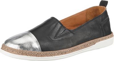 Leder Espadrilles