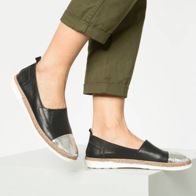 Leder Espadrilles 2