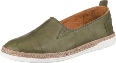 Leder Espadrilles