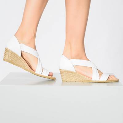 Leder Keilsandaletten 2