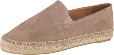 Leder Espadrilles