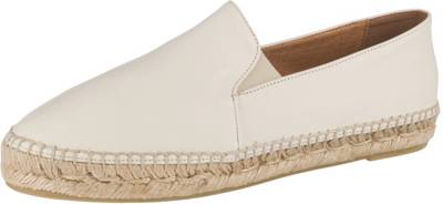 Leder Espadrilles