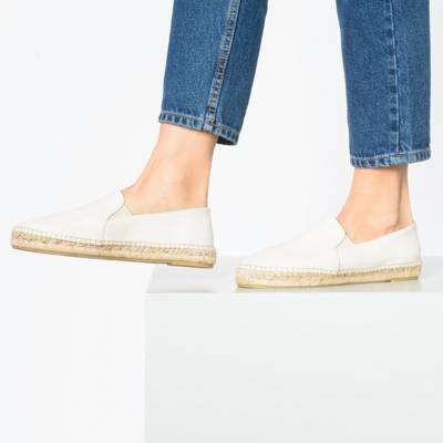 Leder Espadrilles 2