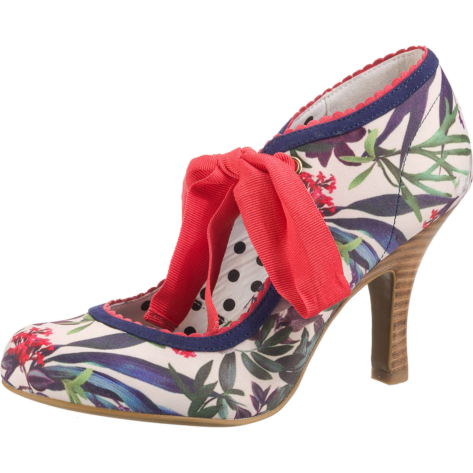 Ruby Shoo Willow Schnürpumps weiß-kombi Damen Gr. 38 Ruby Shoo Willow Schnürpumps weiß-kombi Damen Gr. 38